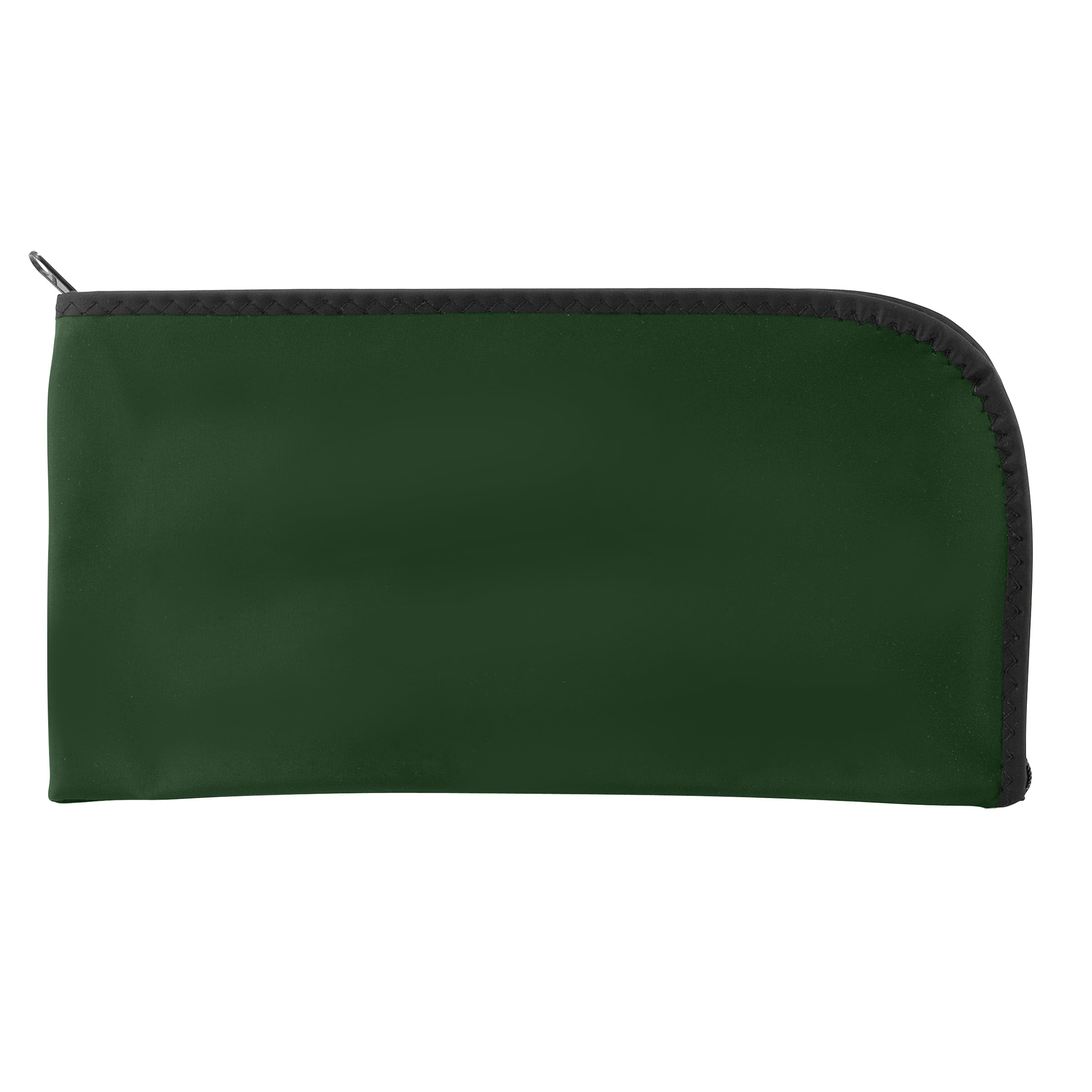 Curved Zipper Bank Bag - Laminated Nylon Image Selector